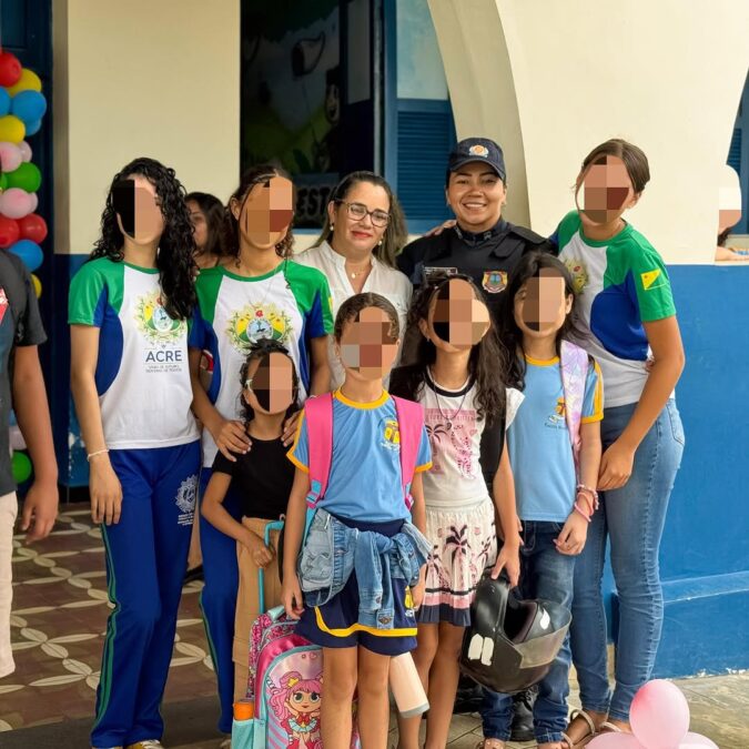 Polícia Militar realiza rondas em escolas municipais no início do ano letivo em Sena Madureira