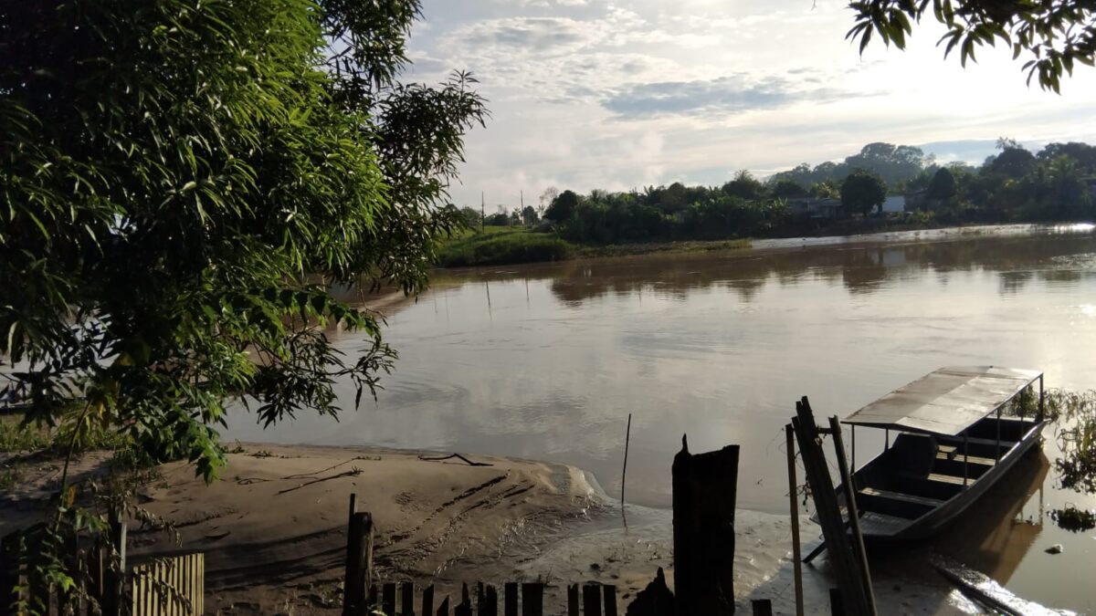 Rio Iaco apresenta vazante e moradores de áreas alagadas respiram aliviados em Sena Madureira