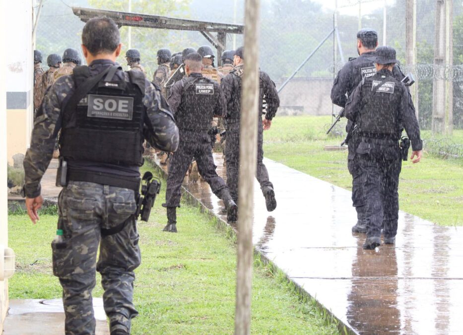 Polícia Penal realiza 7ª fase da Operação Mute em Sena Madureira e apreende celulares e drogas em presídios