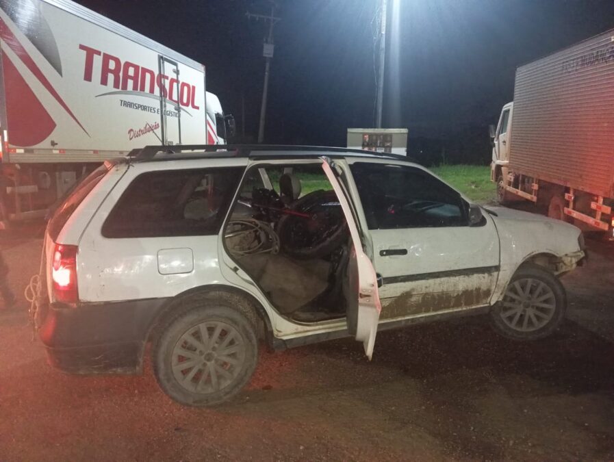 PM recupera veículo furtado e apreende arma de fogo em patrulha no Bujari