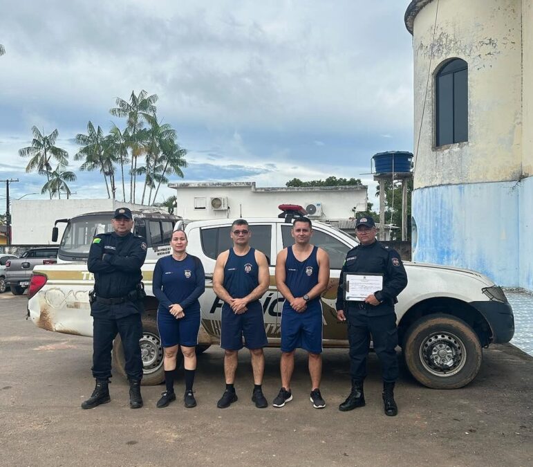 Polícia Militar realiza teste de aptidão física para promoção de oficiais em Sena Madureira