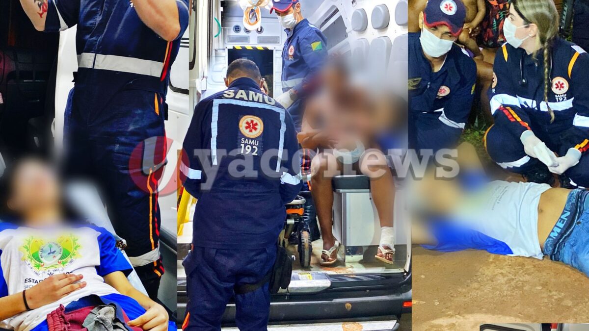 Ataque criminoso deixa 3 pessoas feridas a bala no segundo distrito de Rio Branco