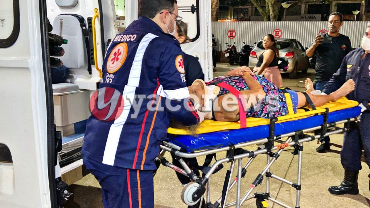 Idosa é atropelada a caminho da igreja no bairro Calafate em Rio Branco
