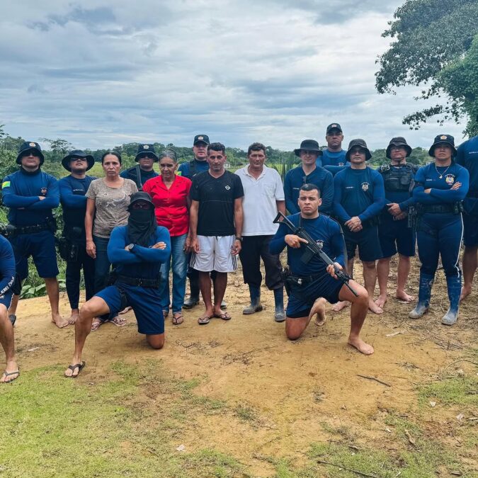 8º BPM realiza operação fluvial no Rio Caeté com foco na segurança e combate à violência doméstica