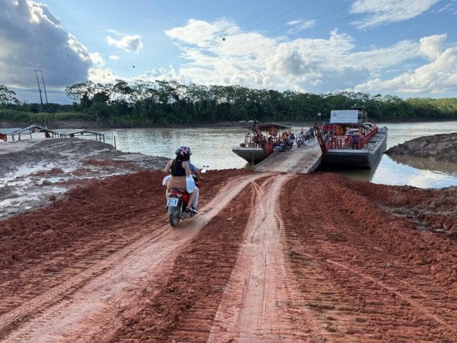 Travessia entre Cruzeiro do Sul e Rodrigues Alves é normalizada após obra do governo do Acre