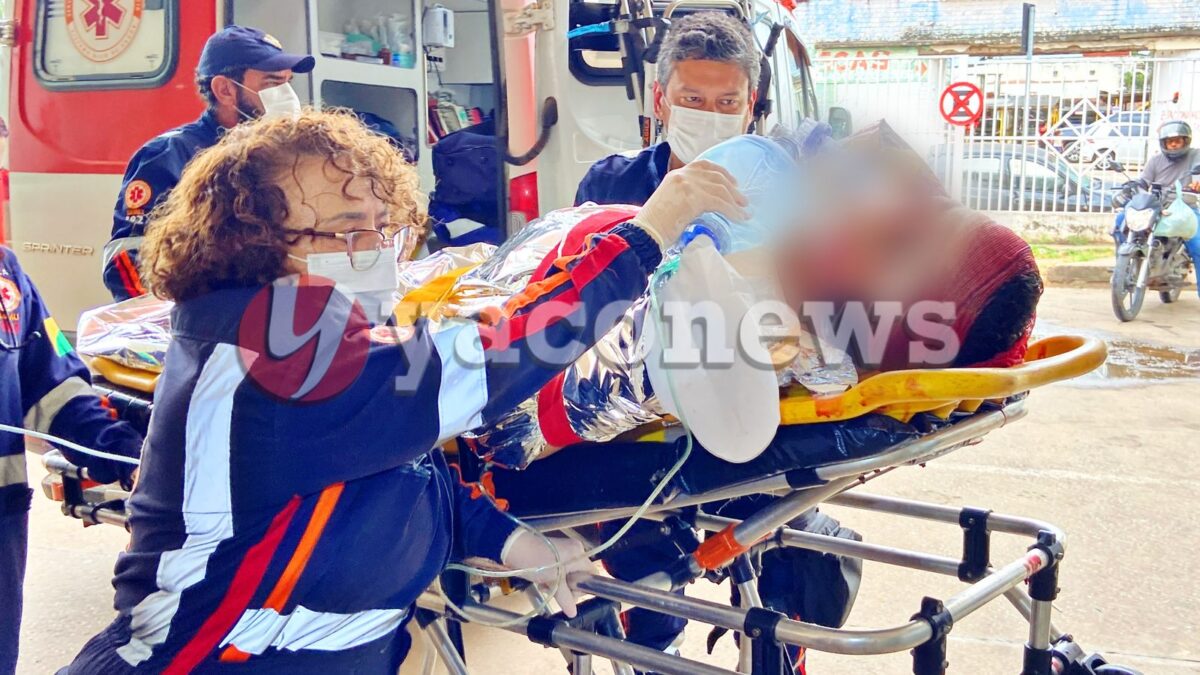 Monitorado da justiça é baleado na frente da sua residência no segundo distrito de Rio Branco