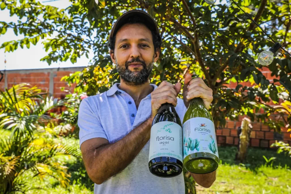 Vinhos de açaí e cupuaçu do Acre ganham destaque na maior feira de bebidas artesanais da América Latina