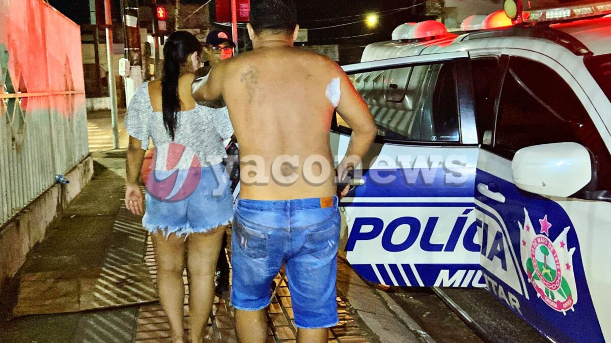 Mulher simula tentativa de feminicídio após agredir e esfaquear o ex marido deficiente visual e é detida pela Polícia Militar em Rio Branco