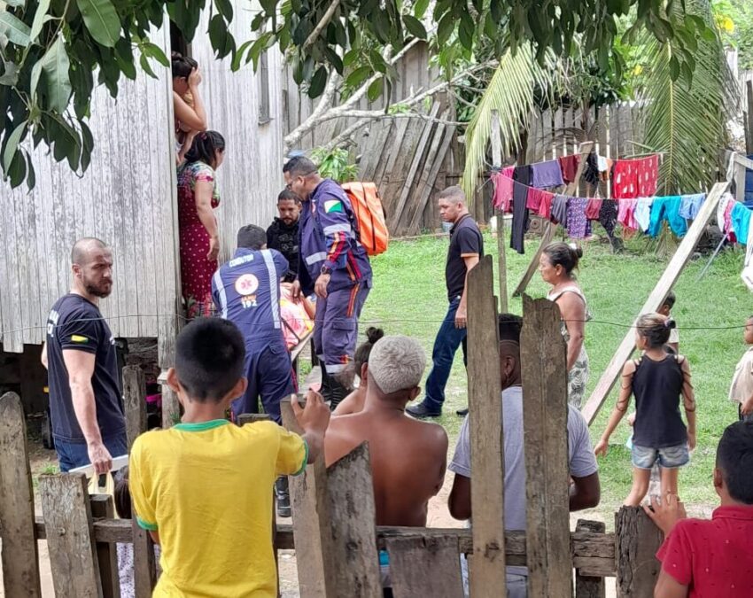 Grávida entra em trabalho de parto durante operação da Polícia Civil em Manoel Urbano