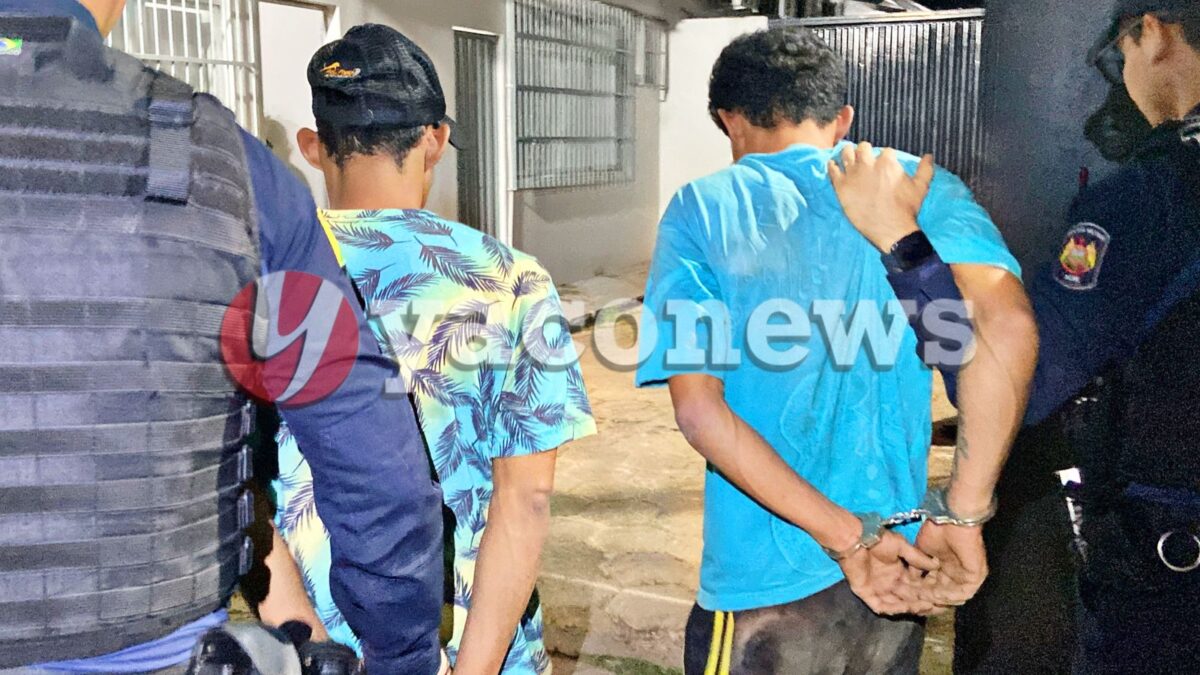 Polícia Militar apreende arma de fogo, drogas e apreende irmãos suspeitos de tráfico de drogas em Rio Branco