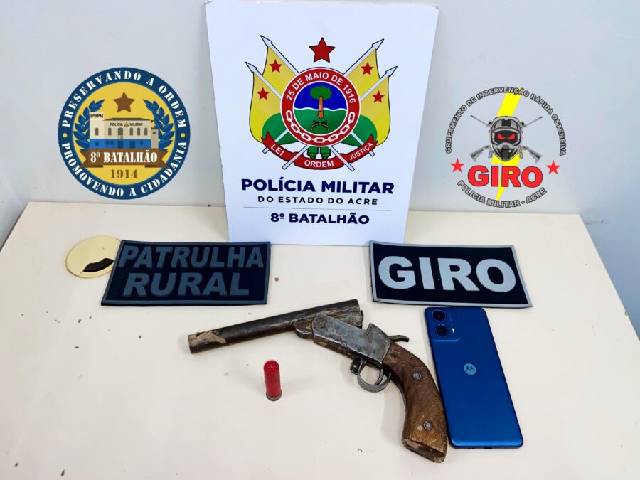 Ação eficiente da Polícia Militar resulta na apreensão de menores e recuperação de objetos roubados no centro de Sena Madureira