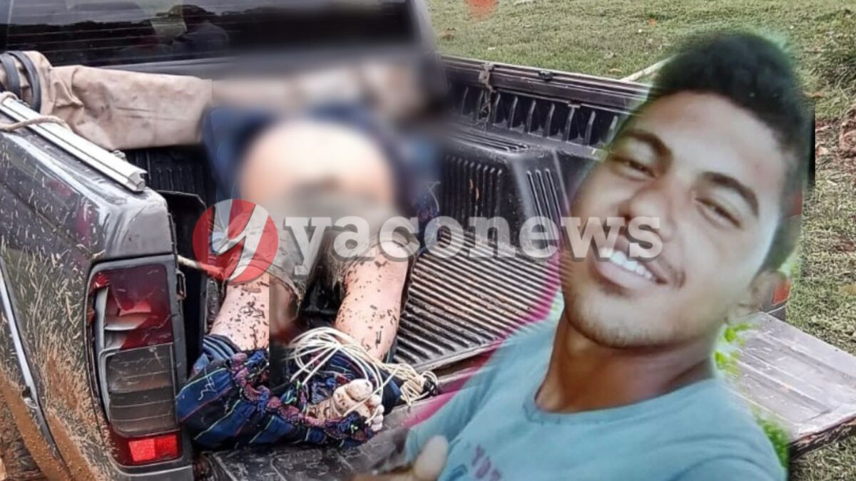 Acusado de assassinar e degolar a madrasta à facadas no Amazonas, é preso pela Polícia Militar em Sena Madureira