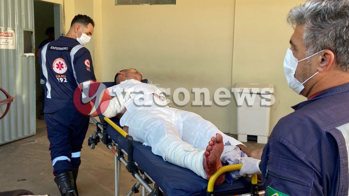 Homem sofre graves queimaduras após cano de água quente estourar em fábrica de castanha em Rio Branco