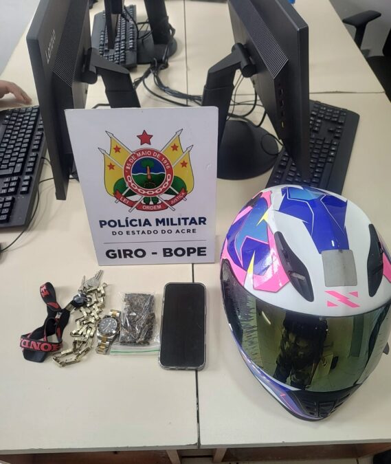 Homem é preso por tráfico de drogas ao fazer “disque-droga” em Rio Branco