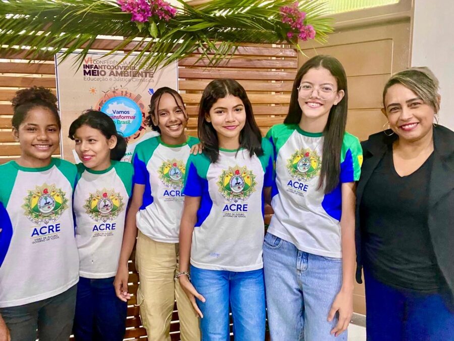 Alunos da Escola Raimundo Magalhães conquistam 1º lugar na etapa municipal da VI Conferência Infantojuvenil pelo Meio Ambiente em Sena Madureira