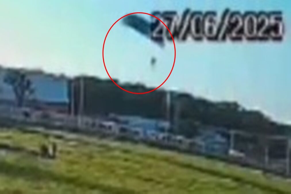 Vídeo mostra queda de parapente que matou capitão da Aeronáutica