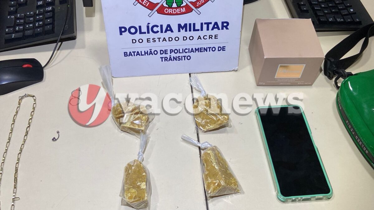 Operação Álcool zero identifica e prende mulher suspeita de tráfico de drogas em Rio Branco
