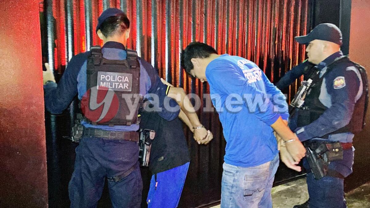 Polícia Militar prende integrantes de organização criminosa com armas e munições no segundo distrito de Rio Branco