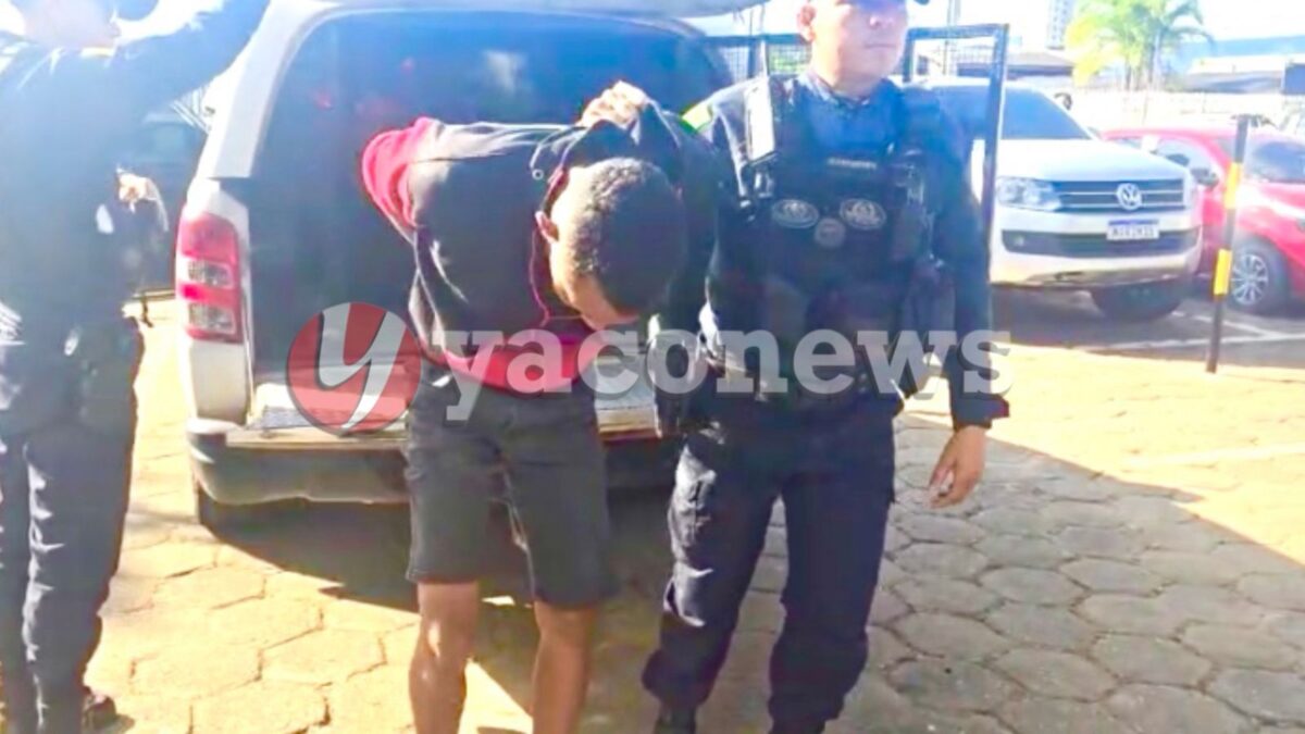 Polícia Militar captura foragido da justiça no bairro Calafate em Rio Branco