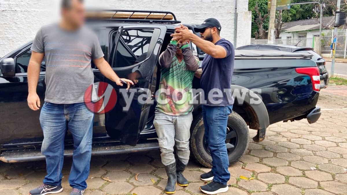 Polícia Civil captura foragido da justiça condenado há mais de 24 anos de prisão por mandar matar homem no segundo distrito de Rio Branco