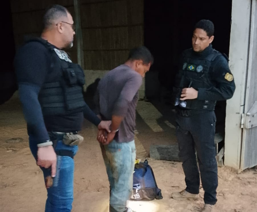 Polícia Civil cumpre mandado de prisão contra homem acusado de estuprar a própria sobrinha