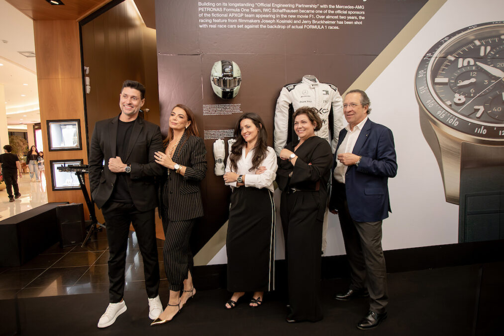 Grifith e IWC reúnem convidados em exibição exclusiva do filme F1
