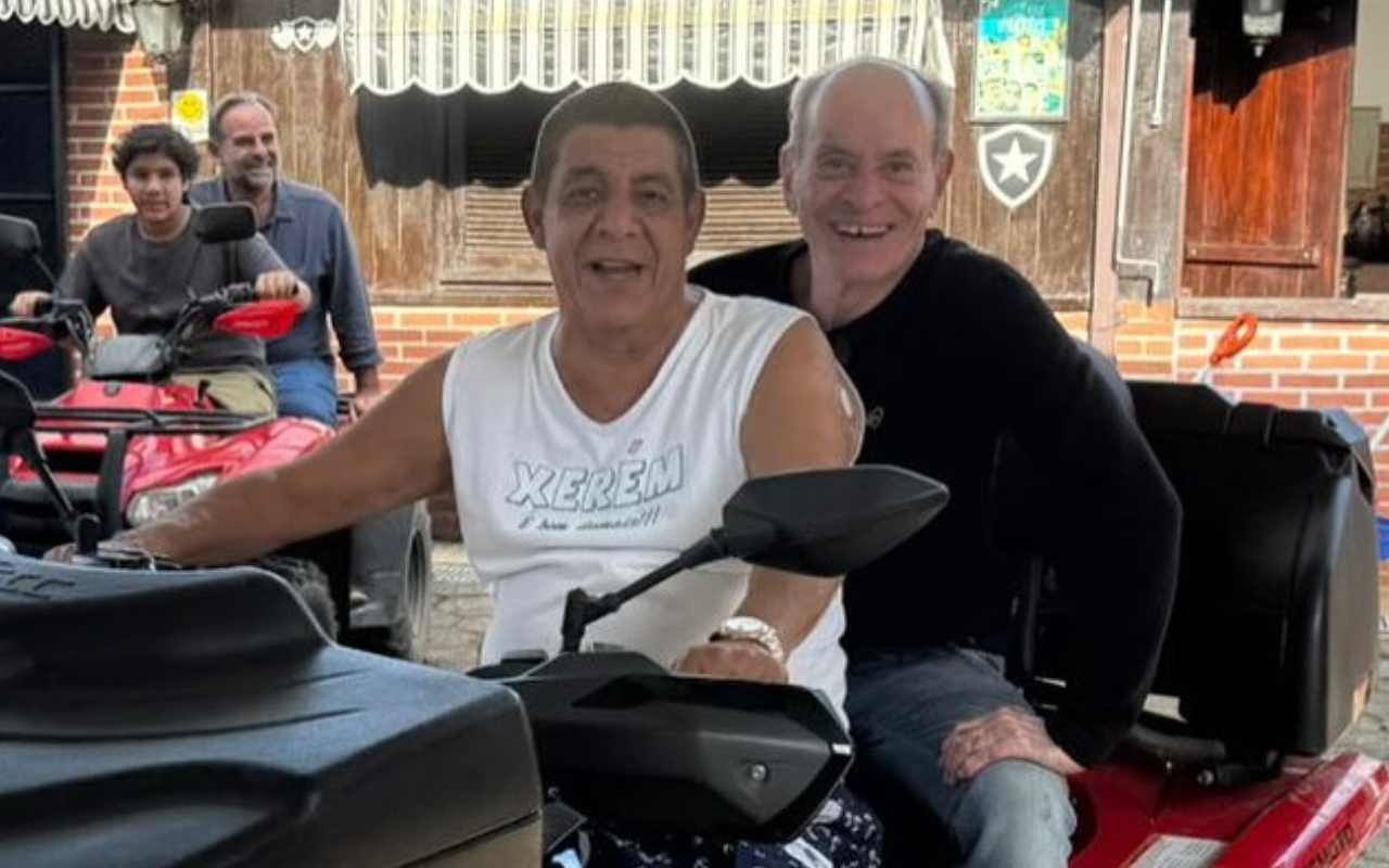Zeca Pagodinho e Ney Matogrosso agitam a internet com “rolê aleatório”