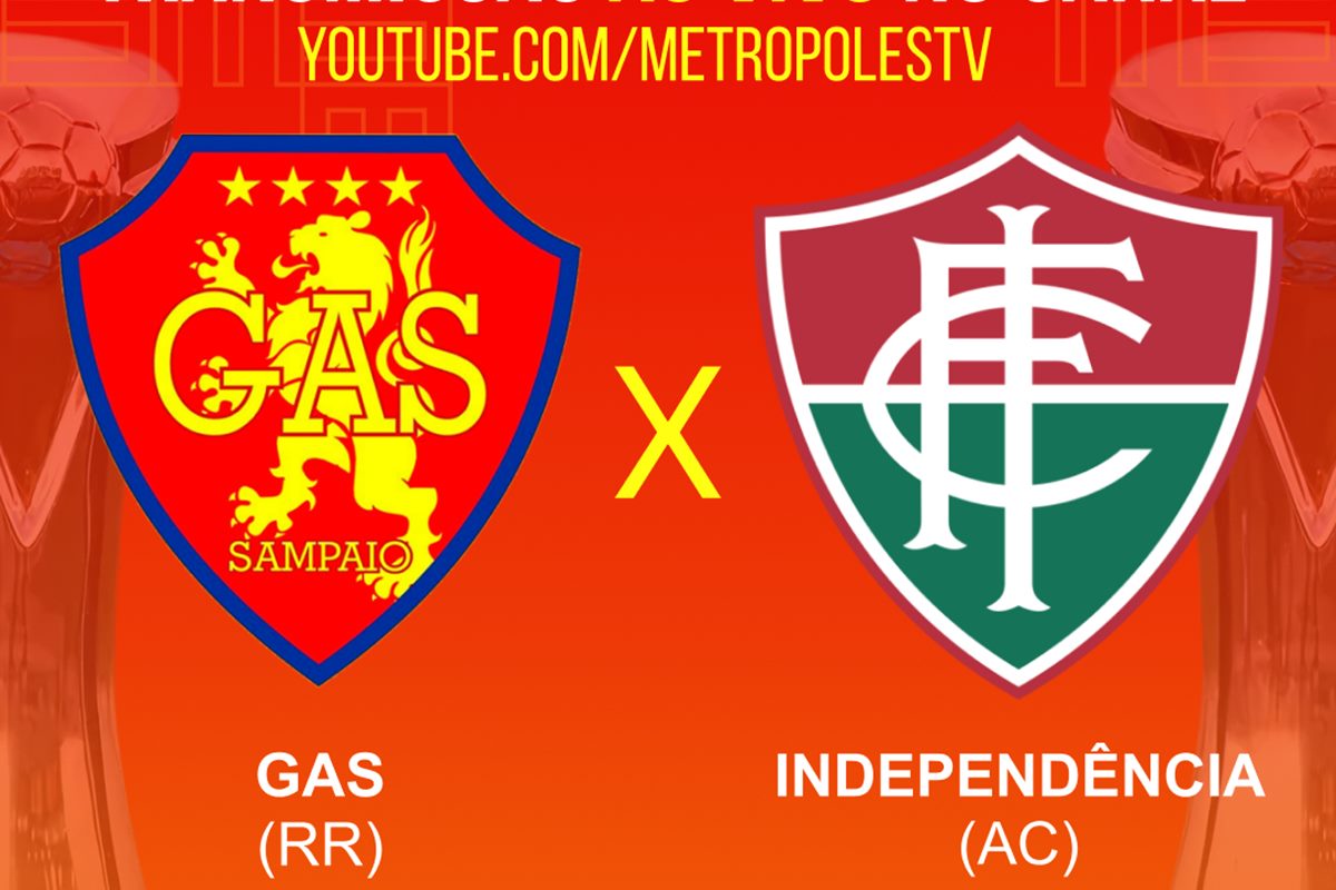 Série D: assista ao vivo e com imagens ao jogo entre GAS (RR) x Independência (AC)