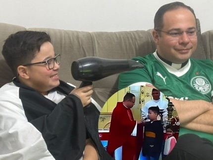 menino-que-“secou”-o-palmeiras-na-igreja-e-viralizou-assistiu-a-eliminacao-com-padre-torcedor