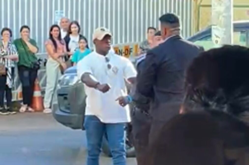Vídeo: policial de folga ameaça e agride vigilante no Hospital de Base