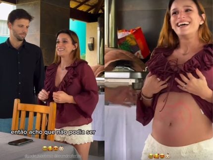 ginasta-jade-barbosa-anuncia-sexo-e-nome-de-bebe-em-cha-revelacao