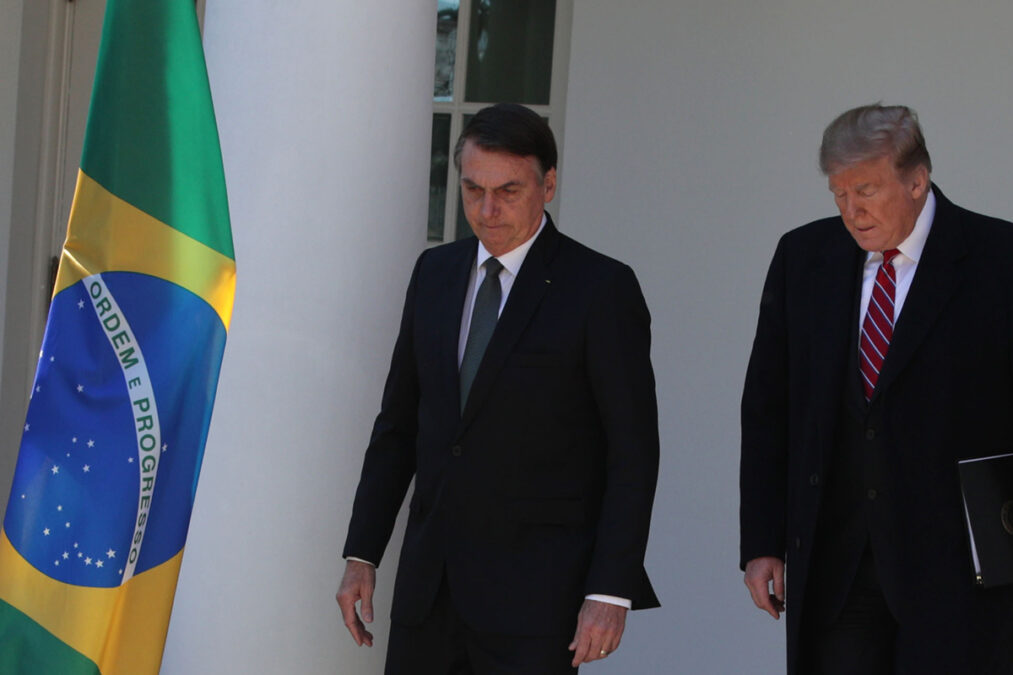 Antes do apoiar Bolsonaro, Trump ameaçou países que se unirem ao Brics