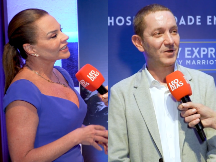 em-lancamento-da-rede-marriott,-diretora-e-gerente-em-pe-destacam-publico-estrangeiro