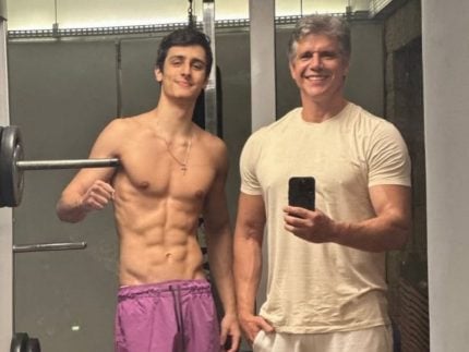 que-saude,-ein?!-filho-mais-velho-de-marcio-garcia-exibe-corpo-trincado