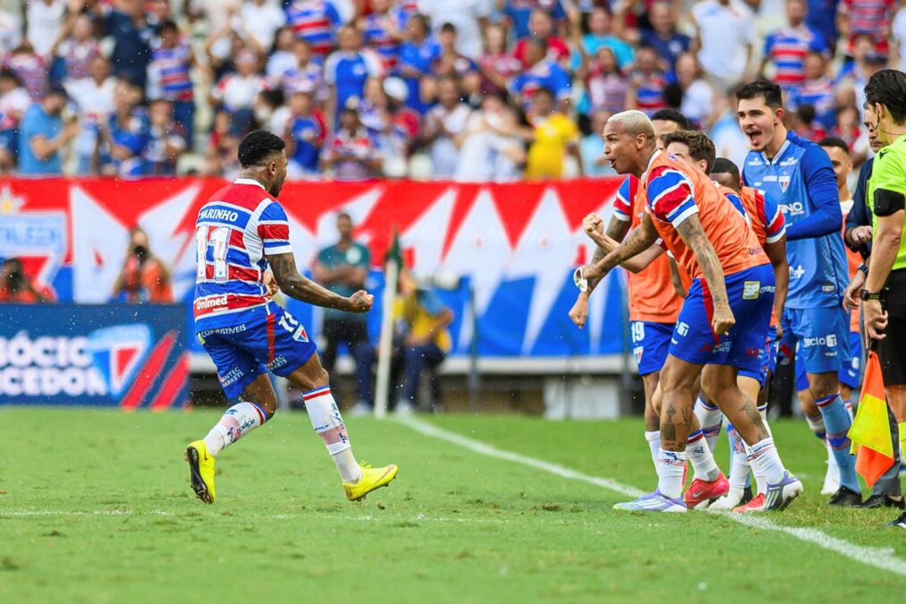 Mini míssil aleatório: veja golaço de Marinho contra o Bahia