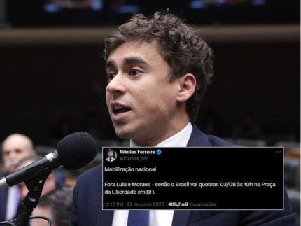 nikolas-ferreira-convoca-ato-contra-lula-e-moraes-em-bh:-“senao-o-brasil-vai-quebrar”