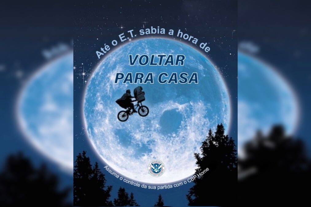 Embaixada dos EUA cita filme E.T. para que imigrantes voltem para casa
