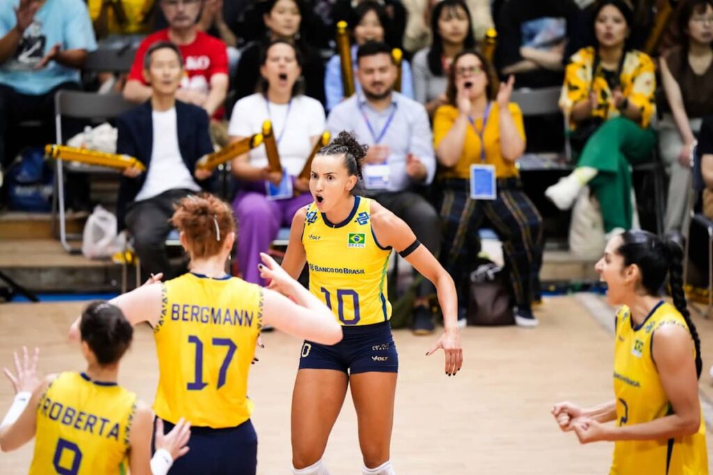 brasil-x-alemanha:-saiba-onde-assistir-a-liga-das-nacoes-de-volei