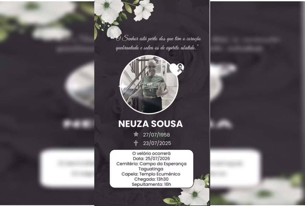 Quem era mulher de 66 anos que morreu atropelada por carro no DF
