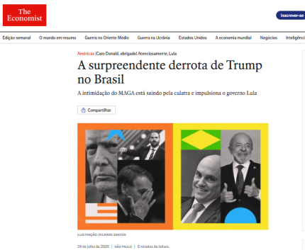 revista-the-economist-sobre-tarifaco-de-trump:-“chocante-agressao”