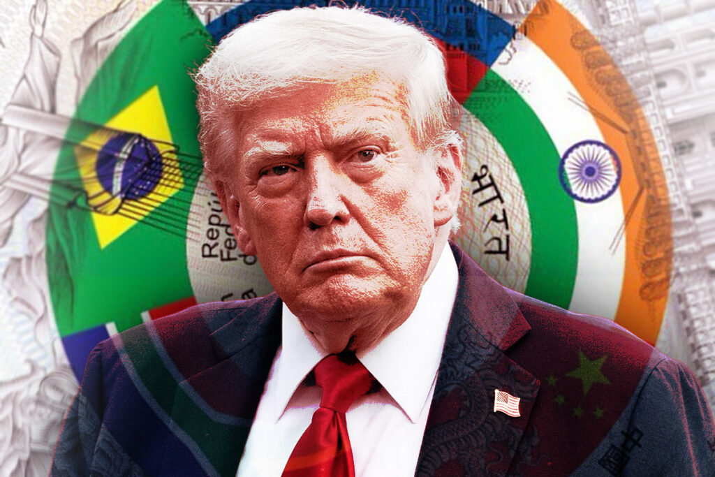 tarifa-dos-eua:-entenda-como-trump-enfraquece-o-brics-e-isola-o-brasil