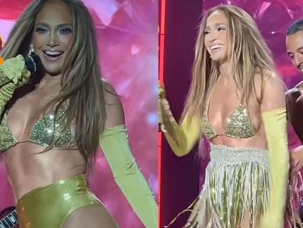 em-show-na-polonia,-jennifer-lopez-perde-saia-e-reage-com-bom-humor