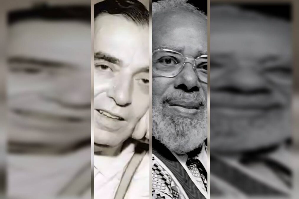 Nelson Rodrigues e o amigo Abdias, “o único negro do Brasil”