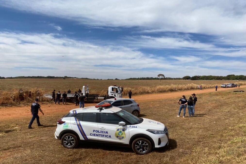 Delegado e estagiária morrem em acidente na GO-330