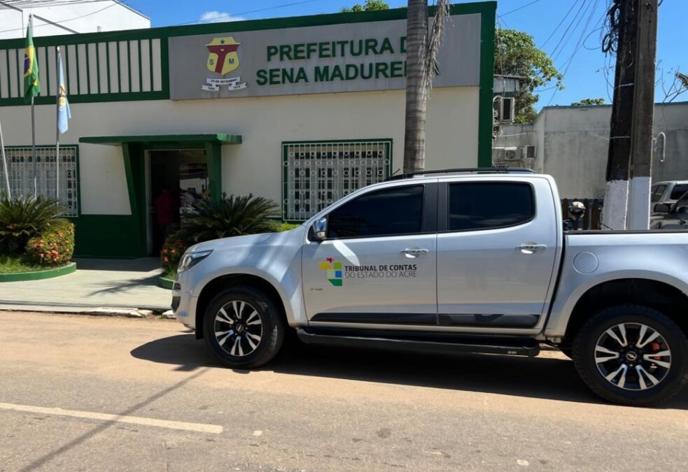 Tribunal de Contas realiza inspeção na Prefeitura de Sena Madureira sobre uso de emendas parlamentares