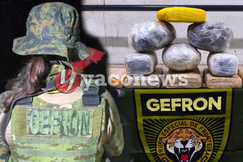 Gefron apreende mais de R$ 112 mil reais em drogas, e prende suspeito de tráfico no interior do Acre