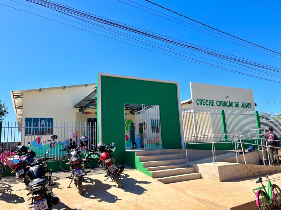 Nova creche de tempo integral é inaugurada no bairro Eugênio Areal, em Sena Madureira