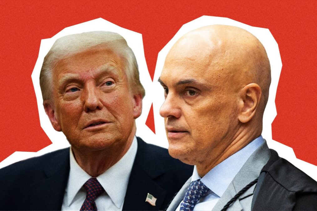 Quaest indica reação da direita do Brasil nas redes em defesa de Trump