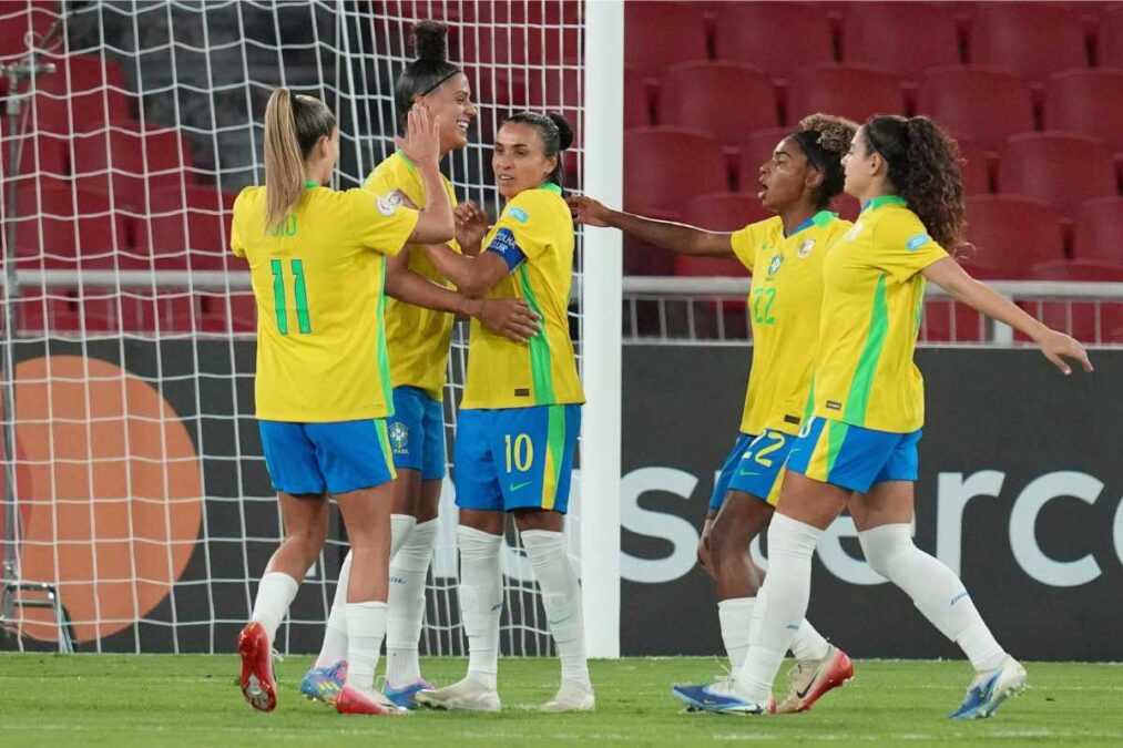 Hegemonia marca final da Copa América Feminina entre Brasil x Colômbia