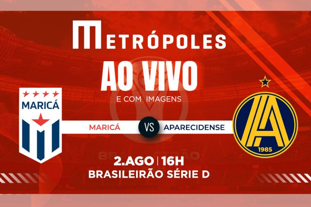 Série D: assista ao vivo e com imagens Maricá-RJ e Aparecidense-GO